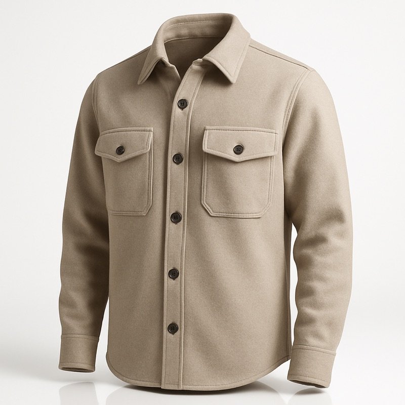 Overshirt / Hemdjacke (KI-Symbolbild)