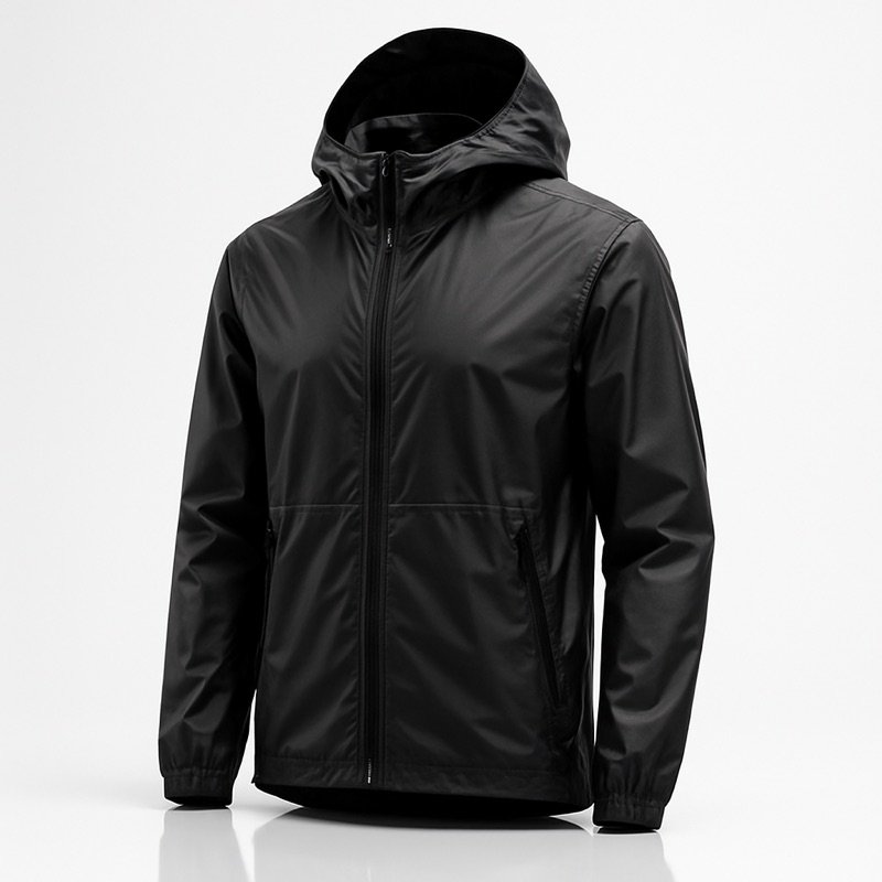 Packbare Regenjacke (KI-Symbolbild)